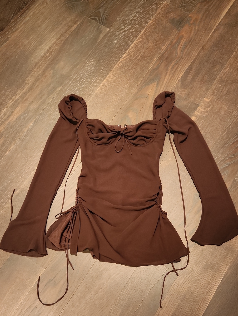 House Of CB Cutout Long Sleeve Baby / Mini Dress